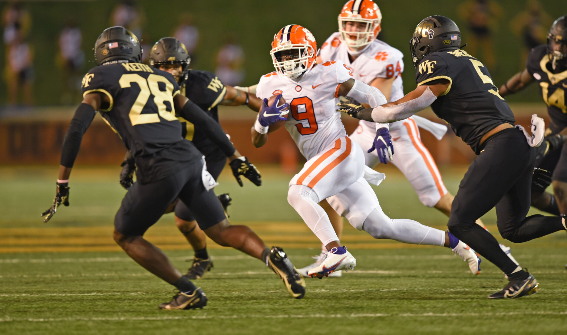 Clemson Wake Forest NCAA football